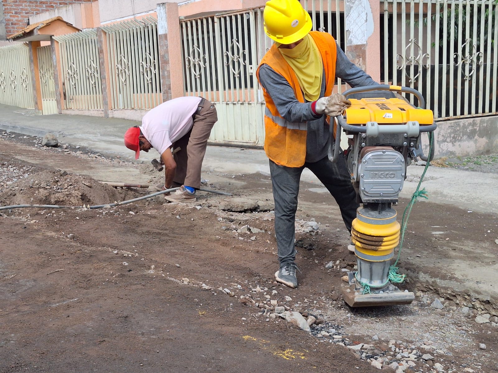 30% DE AVANCE DE LA OBRA DE ALCANTARILLADO PLUVIAL EN PICAIHUA